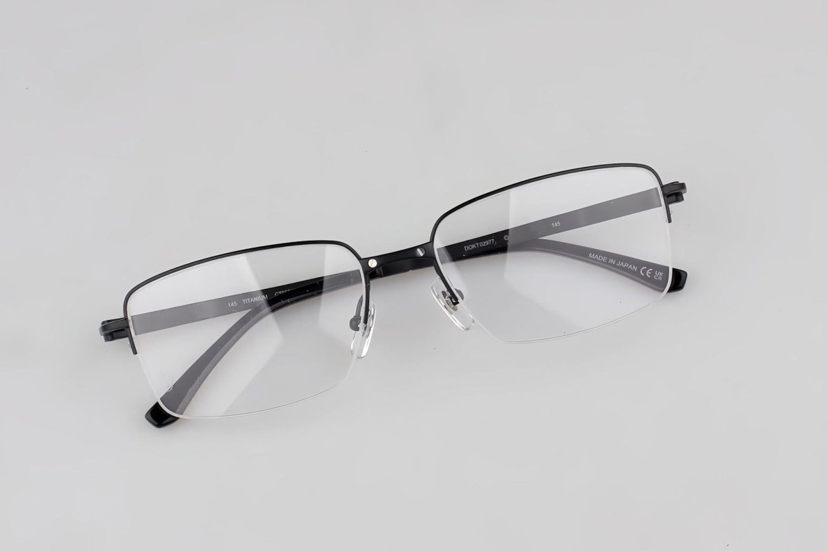 Cartier - Style Pure Titanium Semi Rimless Glasses Lightweight Designer Business Optical Frame – CT0554O - HP eyeglasses