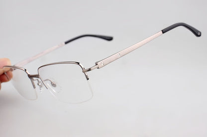 Cartier - Style Pure Titanium Semi Rimless Glasses Lightweight Designer Business Optical Frame – CT0554O - HP eyeglasses