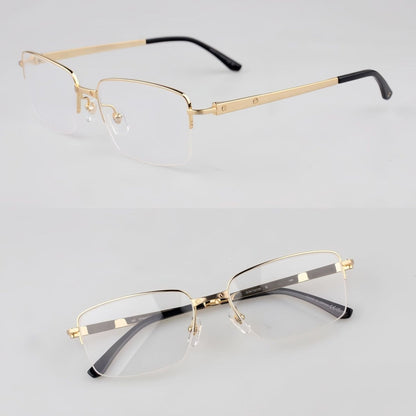 Cartier - Style Pure Titanium Semi Rimless Glasses Lightweight Designer Business Optical Frame – CT0554O - HP eyeglasses