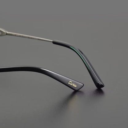Cartier - Style Rimless Glasses Titanium Oval Eyeglasses Frame Mens Luxury Rimless Optical Glasses Lightweight Frame CT0290 - HP eyeglasses