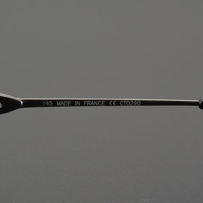 Cartier - Style Rimless Glasses Titanium Oval Eyeglasses Frame Mens Luxury Rimless Optical Glasses Lightweight Frame CT0290 - HP eyeglasses