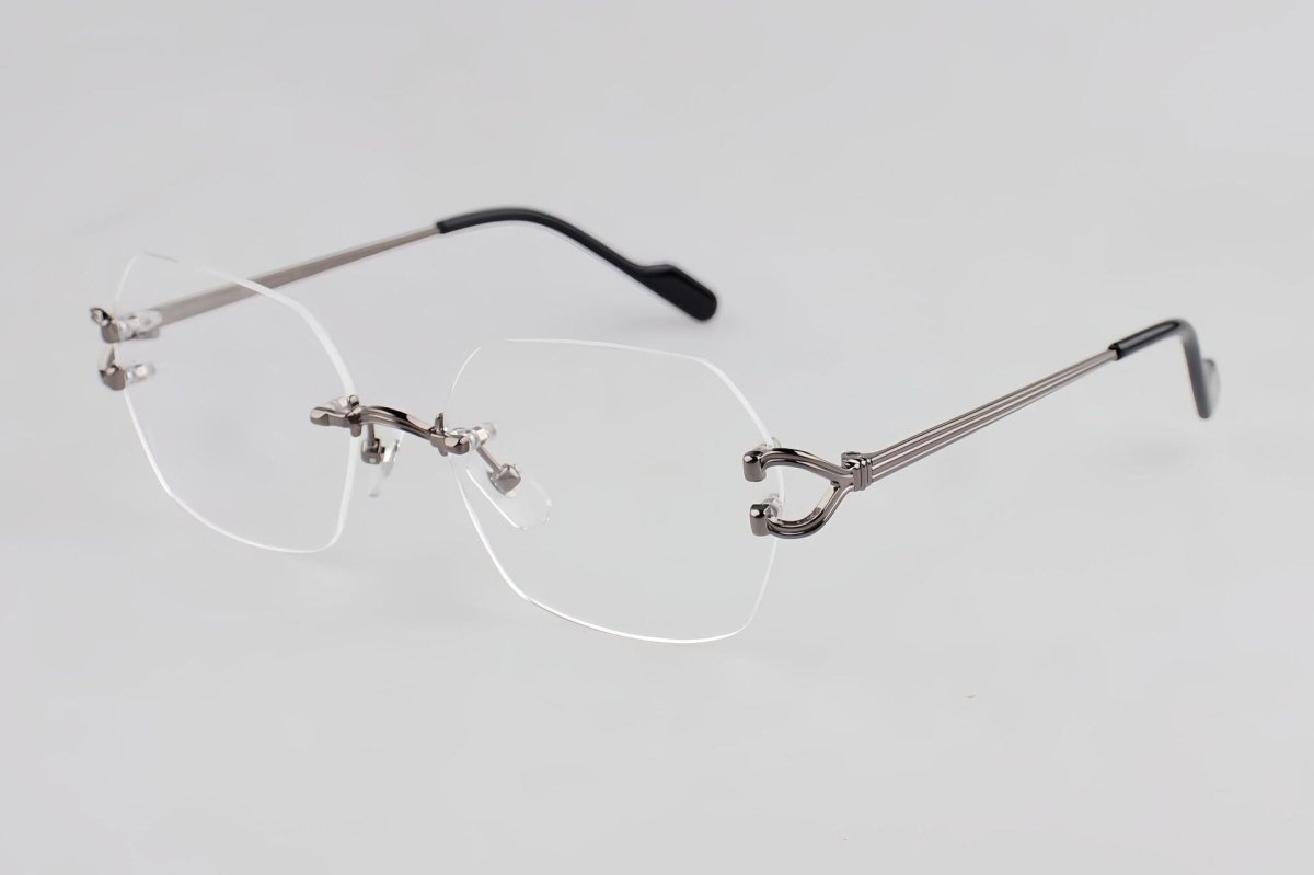 Cartier - Style Rimless Pure Titanium Eyeglasses – Luxury Optical Frame CT0563O - HP eyeglasses