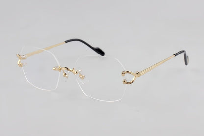 Cartier - Style Rimless Pure Titanium Eyeglasses – Luxury Optical Frame CT0563O - HP eyeglasses