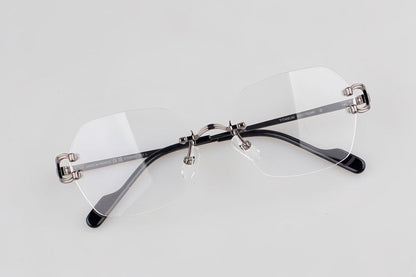 Cartier - Style Rimless Pure Titanium Eyeglasses – Luxury Optical Frame CT0563O - HP eyeglasses