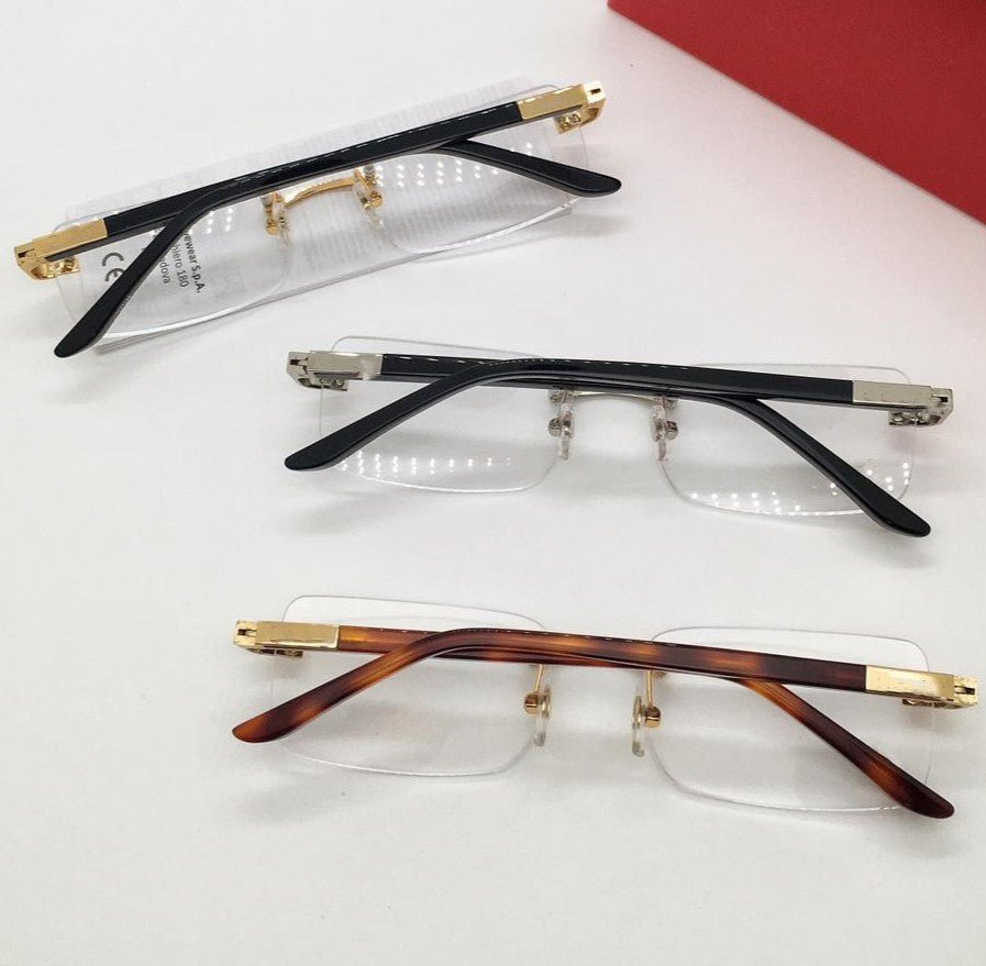 Cartier - Style Ultra - Light Rimless Business Glasses Frame – EYE00053 - HP eyeglasses