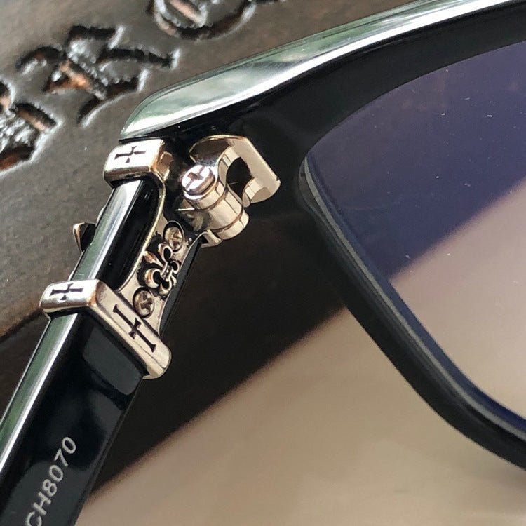 CH8070 – Fashion Square Acetate Eyeglasses | Oversized Full Frame Optical Glasses for Men & Women - HP eyeglasses