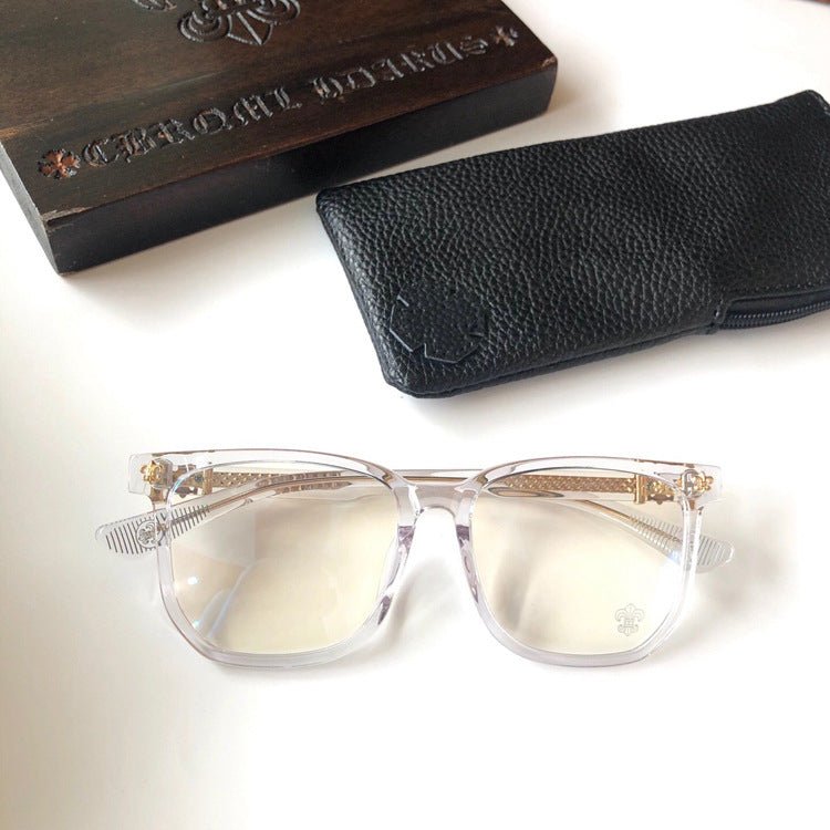 CH8070 – Fashion Square Acetate Eyeglasses | Oversized Full Frame Optical Glasses for Men & Women - HP eyeglasses