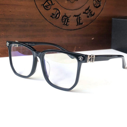 CH8070 – Fashion Square Acetate Eyeglasses | Oversized Full Frame Optical Glasses for Men & Women - HP eyeglasses