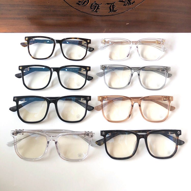 CH8070 – Fashion Square Acetate Eyeglasses | Oversized Full Frame Optical Glasses for Men & Women - HP eyeglasses