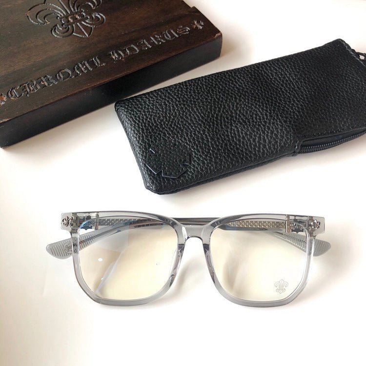 CH8070 – Fashion Square Acetate Eyeglasses | Oversized Full Frame Optical Glasses for Men & Women - HP eyeglasses