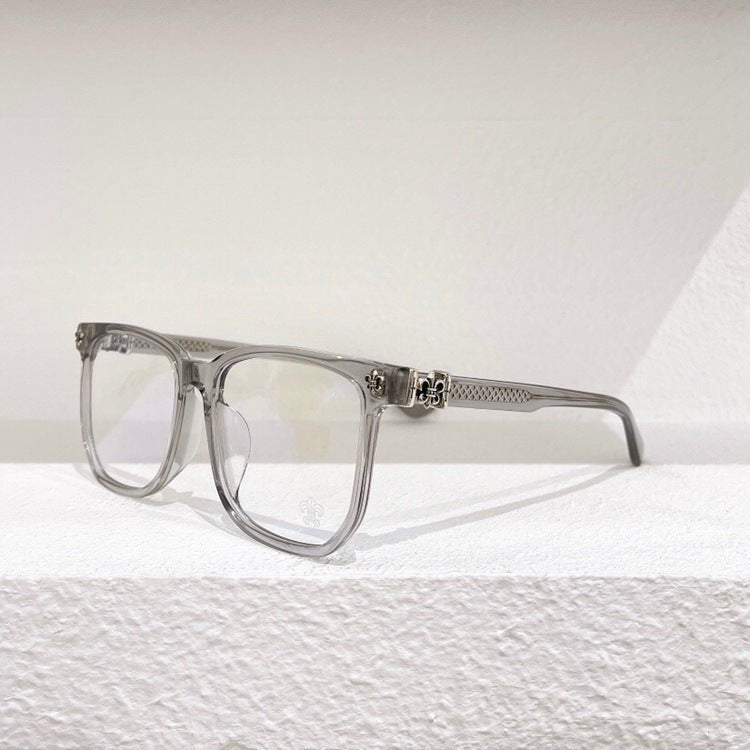 CH8070 – Fashion Square Acetate Eyeglasses | Oversized Full Frame Optical Glasses for Men & Women - HP eyeglasses