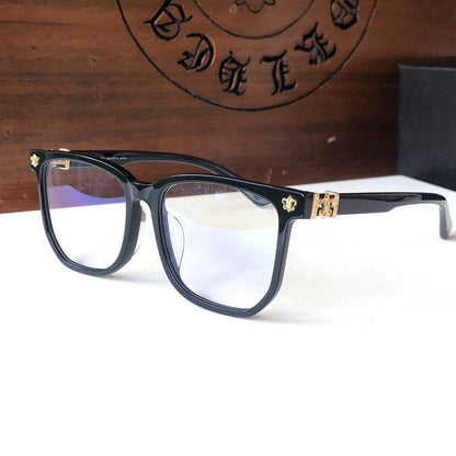 CH8070 – Fashion Square Acetate Eyeglasses | Oversized Full Frame Optical Glasses for Men & Women - HP eyeglasses