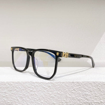 CH8070 – Fashion Square Acetate Eyeglasses | Oversized Full Frame Optical Glasses for Men & Women - HP eyeglasses