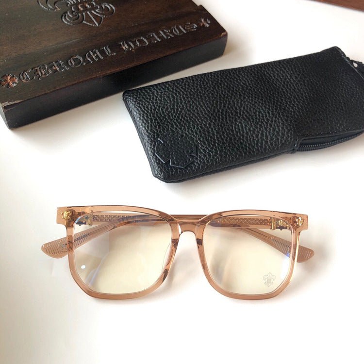 CH8070 – Fashion Square Acetate Eyeglasses | Oversized Full Frame Optical Glasses for Men & Women - HP eyeglasses