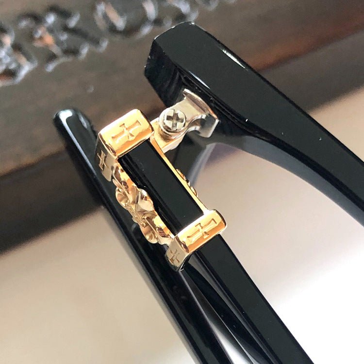 CH8070 – Fashion Square Acetate Eyeglasses | Oversized Full Frame Optical Glasses for Men & Women - HP eyeglasses