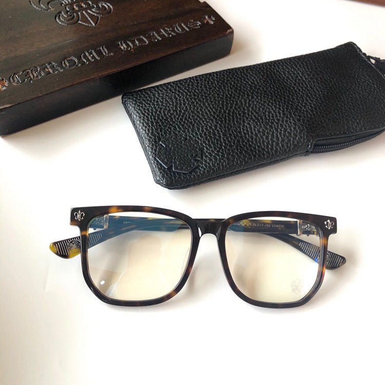 CH8070 – Fashion Square Acetate Eyeglasses | Oversized Full Frame Optical Glasses for Men & Women - HP eyeglasses