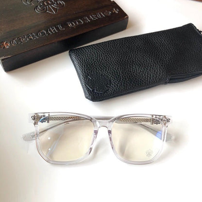 CH8070 – Fashion Square Acetate Eyeglasses | Oversized Full Frame Optical Glasses for Men & Women - HP eyeglasses