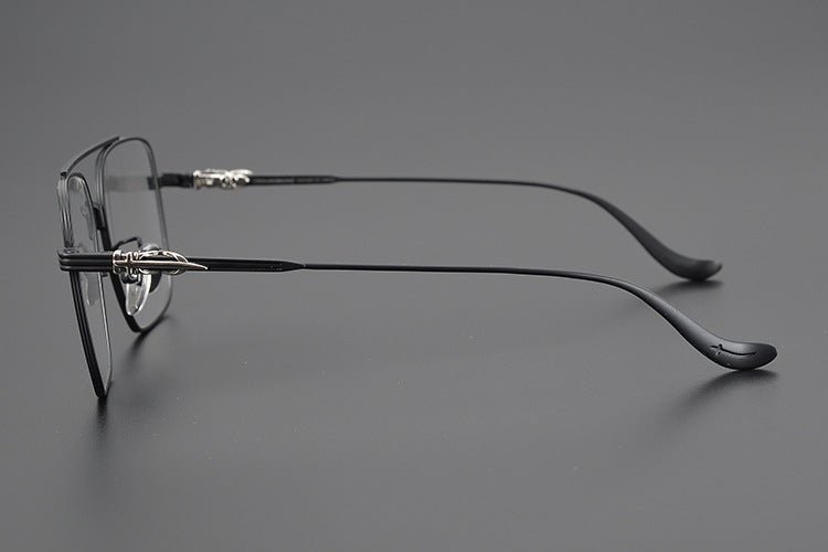 CH8146 Chrome Hearts style Gothic Holy Dagger Design Titanium Aviator Glasses – Double Bridge - HP eyeglasses