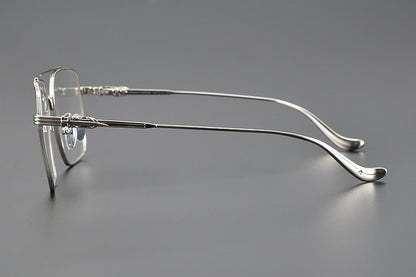 CH8146 Chrome Hearts style Gothic Holy Dagger Design Titanium Aviator Glasses – Double Bridge - HP eyeglasses