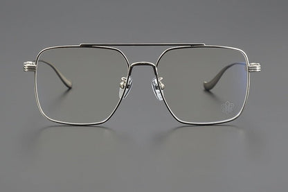 CH8146 Chrome Hearts style Gothic Holy Dagger Design Titanium Aviator Glasses – Double Bridge - HP eyeglasses