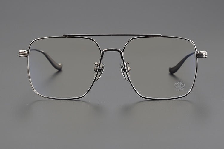 CH8146 Chrome Hearts style Gothic Holy Dagger Design Titanium Aviator Glasses – Double Bridge - HP eyeglasses