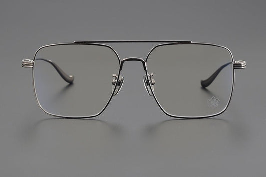 CH8146 Chrome Hearts style Gothic Holy Dagger Design Titanium Aviator Glasses – Double Bridge - HP eyeglasses