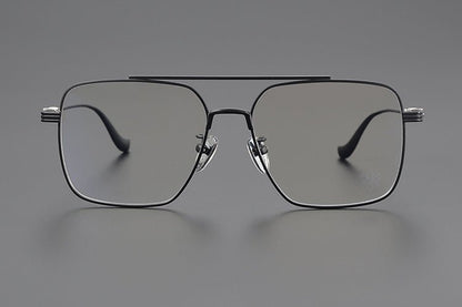 CH8146 Chrome Hearts style Gothic Holy Dagger Design Titanium Aviator Glasses – Double Bridge - HP eyeglasses