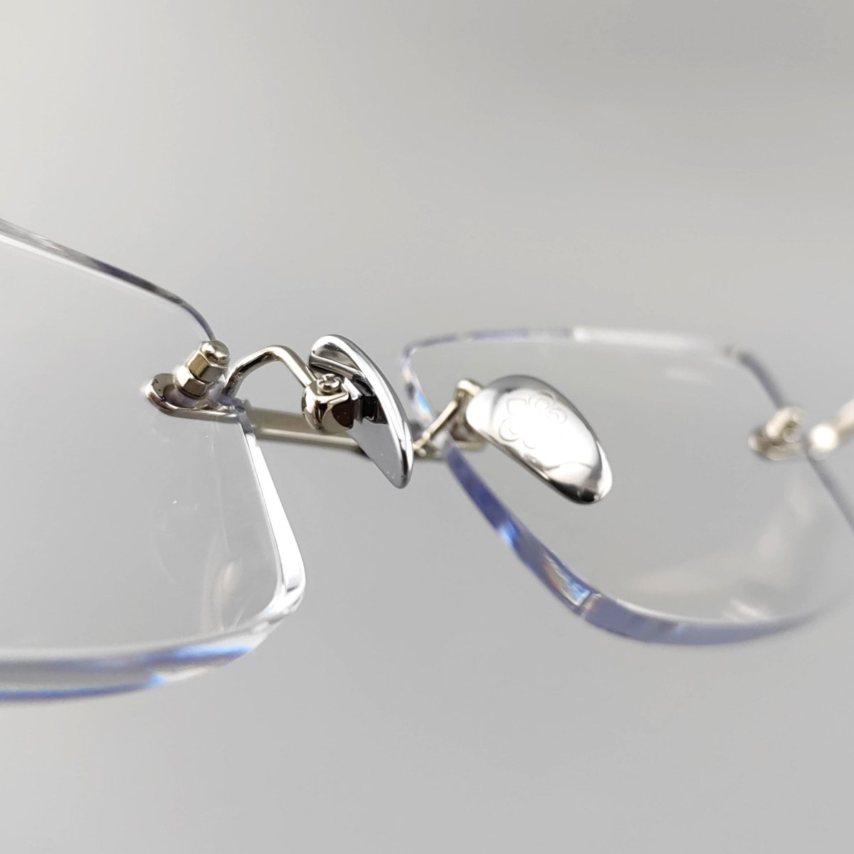 Chrome Hearts - Inspired Deep II rimless square glasses | Japanese Craftsmanship Pure Titanium Square Frames - HP eyeglasses