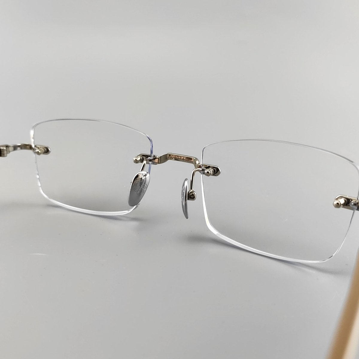 Chrome Hearts - Inspired Deep II rimless square glasses | Japanese Craftsmanship Pure Titanium Square Frames - HP eyeglasses