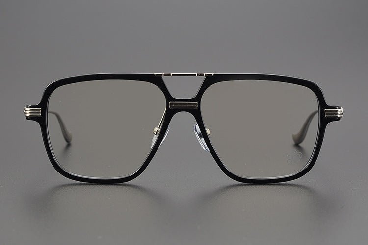 Chrome Hearts inspired Gothic Aviator Glasses – Holy Dagger Double Bridge Frame - CH8182 - HP eyeglasses