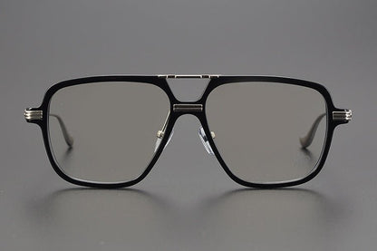 Chrome Hearts inspired Gothic Aviator Glasses – Holy Dagger Double Bridge Frame - CH8182 - HP eyeglasses