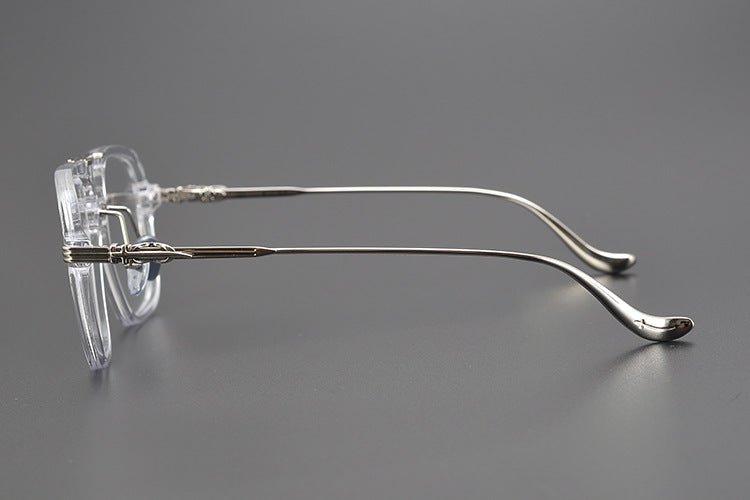 Chrome Hearts inspired Gothic Aviator Glasses – Holy Dagger Double Bridge Frame - CH8182 - HP eyeglasses