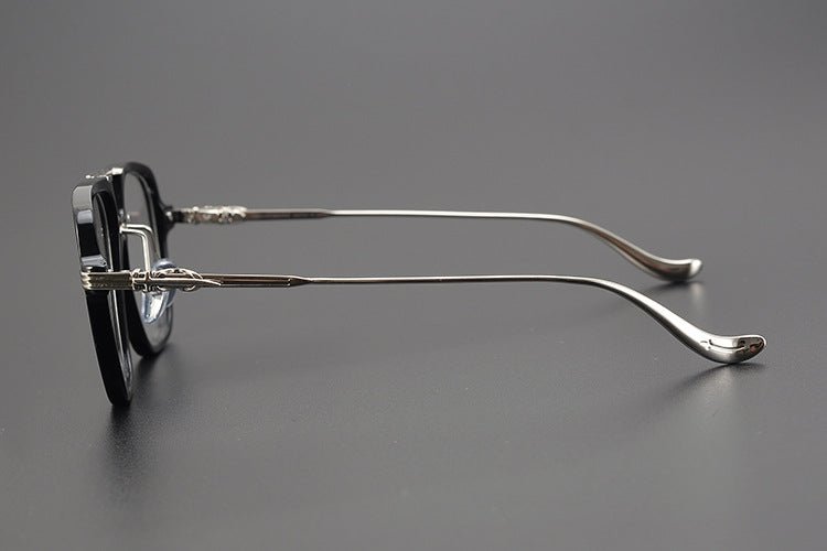 Chrome Hearts inspired Gothic Aviator Glasses – Holy Dagger Double Bridge Frame - CH8182 - HP eyeglasses