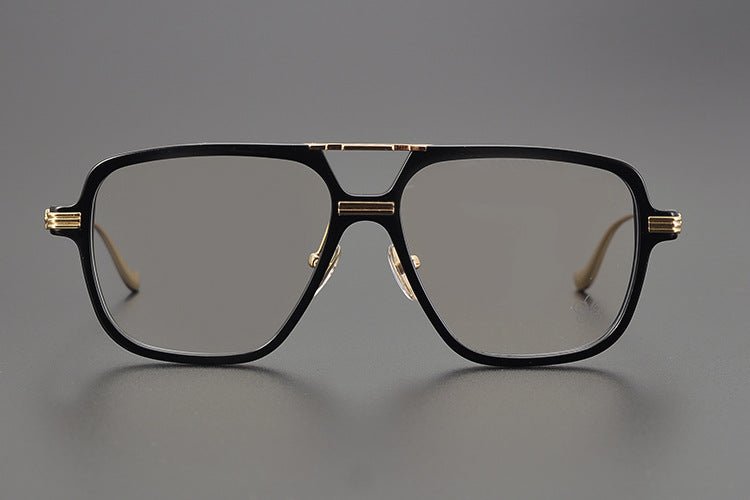 Chrome Hearts inspired Gothic Aviator Glasses – Holy Dagger Double Bridge Frame - CH8182 - HP eyeglasses