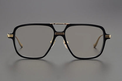 Chrome Hearts inspired Gothic Aviator Glasses – Holy Dagger Double Bridge Frame - CH8182 - HP eyeglasses