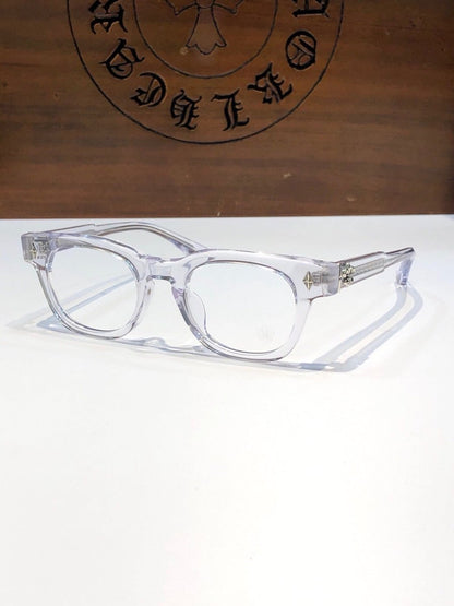 Chrome Hearts - Style Acetate Glasses Frame Full Rim Optical Eyeglasses Designer Round Square Prescription Glasses CH8204 - HP eyeglasses