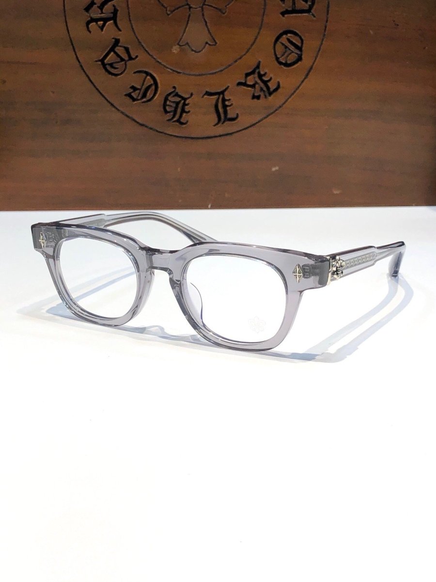 Chrome Hearts - Style Acetate Glasses Frame Full Rim Optical Eyeglasses Designer Round Square Prescription Glasses CH8204 - HP eyeglasses