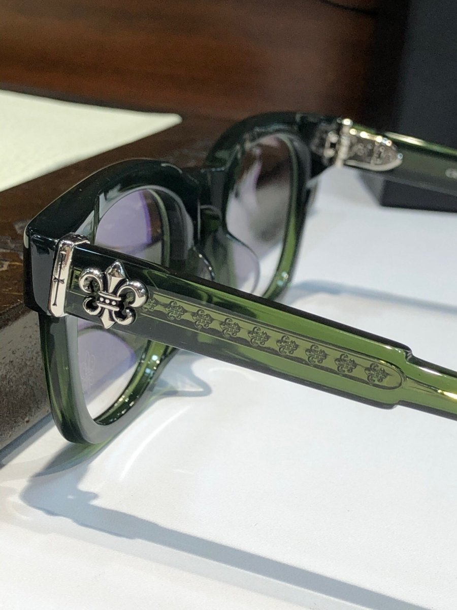 Chrome Hearts - Style Acetate Glasses Frame Full Rim Optical Eyeglasses Designer Round Square Prescription Glasses CH8204 - HP eyeglasses