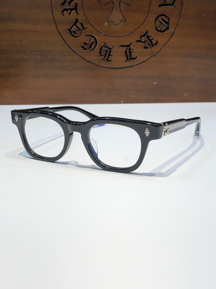 Chrome Hearts - Style Acetate Glasses Frame Full Rim Optical Eyeglasses Designer Round Square Prescription Glasses CH8204 - HP eyeglasses
