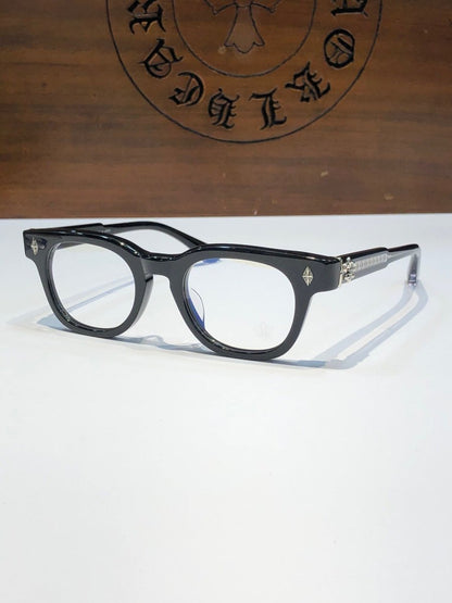 Chrome Hearts - Style Acetate Glasses Frame Full Rim Optical Eyeglasses Designer Round Square Prescription Glasses CH8204 - HP eyeglasses