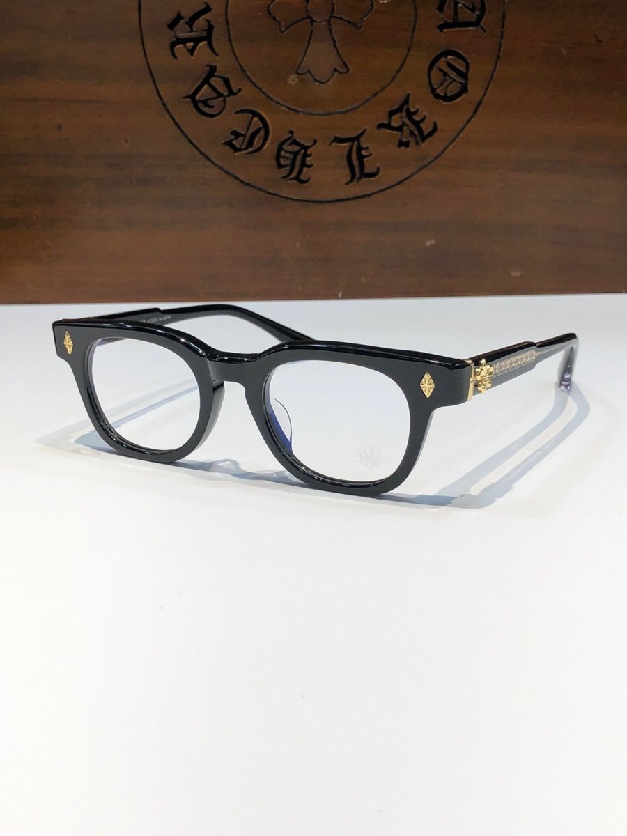 Chrome Hearts - Style Acetate Glasses Frame Full Rim Optical Eyeglasses Designer Round Square Prescription Glasses CH8204 - HP eyeglasses