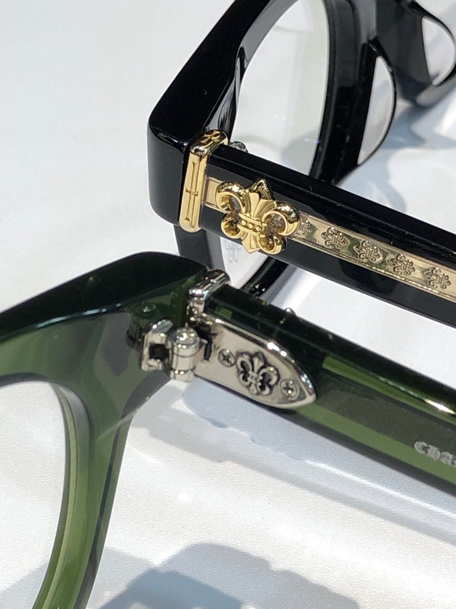 Chrome Hearts - Style Acetate Glasses Frame Full Rim Optical Eyeglasses Designer Round Square Prescription Glasses CH8204 - HP eyeglasses