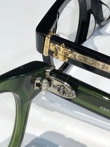 Chrome Hearts - Style Acetate Glasses Frame Full Rim Optical Eyeglasses Designer Round Square Prescription Glasses CH8204 - HP eyeglasses