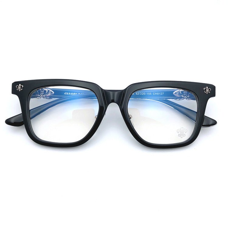Chrome Hearts - Style Acetate Square Glasses Frame Full Rim Eyeglasses Unisex Designer Optical Frame Prescription Glasses CH8127 - HP eyeglasses