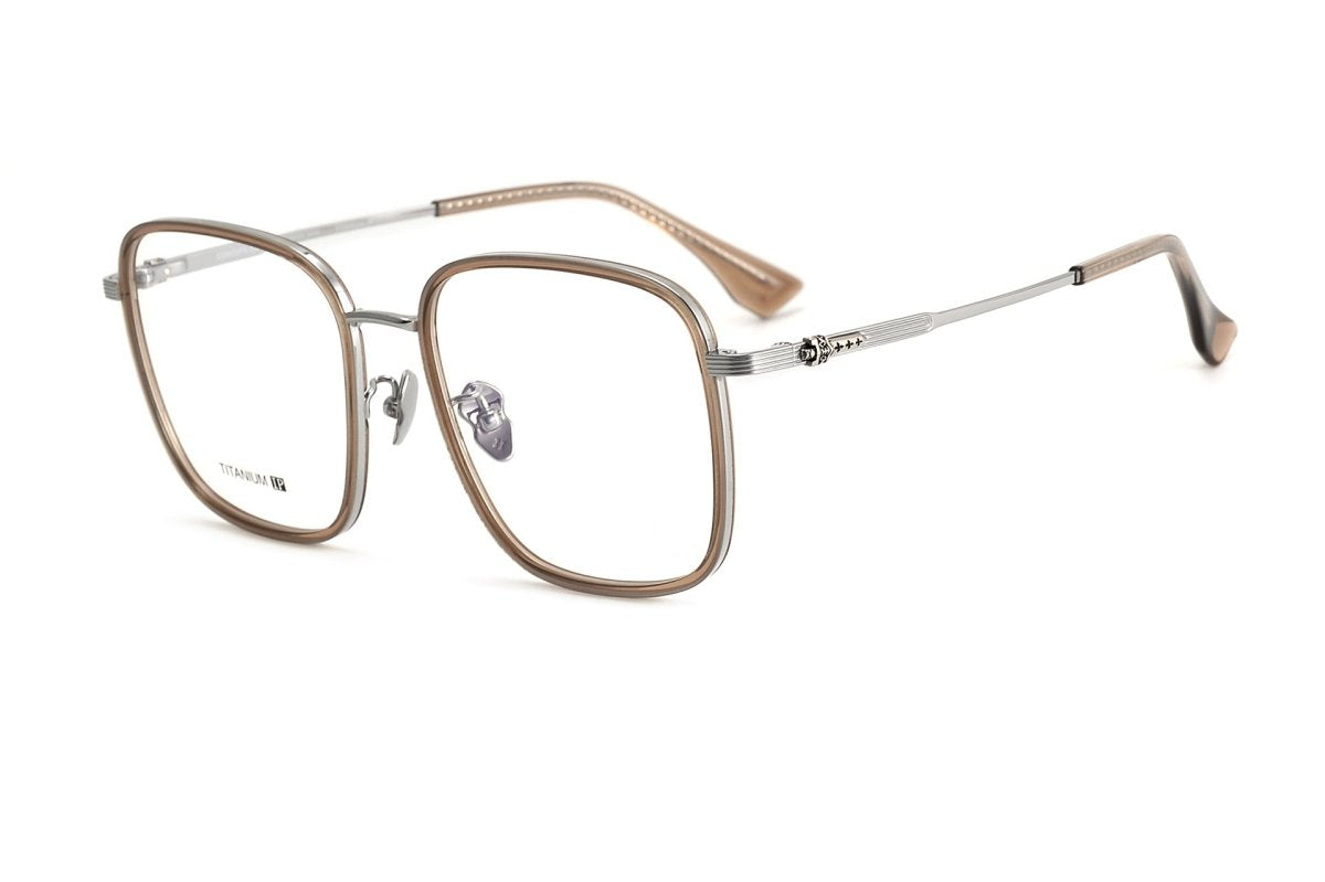 Chrome Hearts - Style Full Rim Titanium Glasses Square Eyeglasses Vintage Designer Optical Frame Prescription Glasses CH5520 - HP eyeglasses
