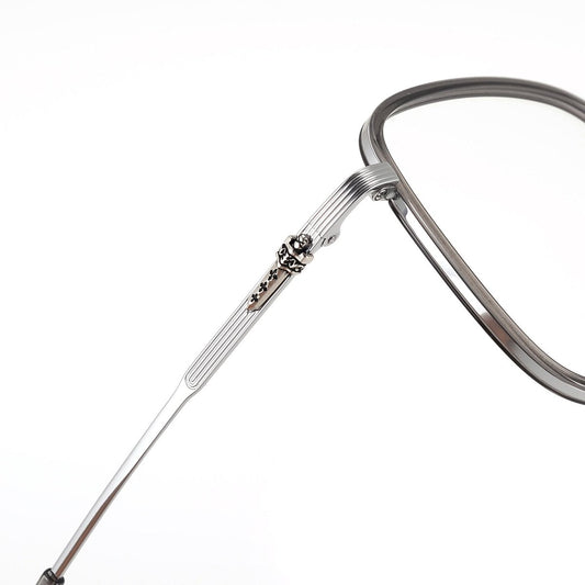 Chrome Hearts - Style Full Rim Titanium Glasses Square Eyeglasses Vintage Designer Optical Frame Prescription Glasses CH5520 - HP eyeglasses