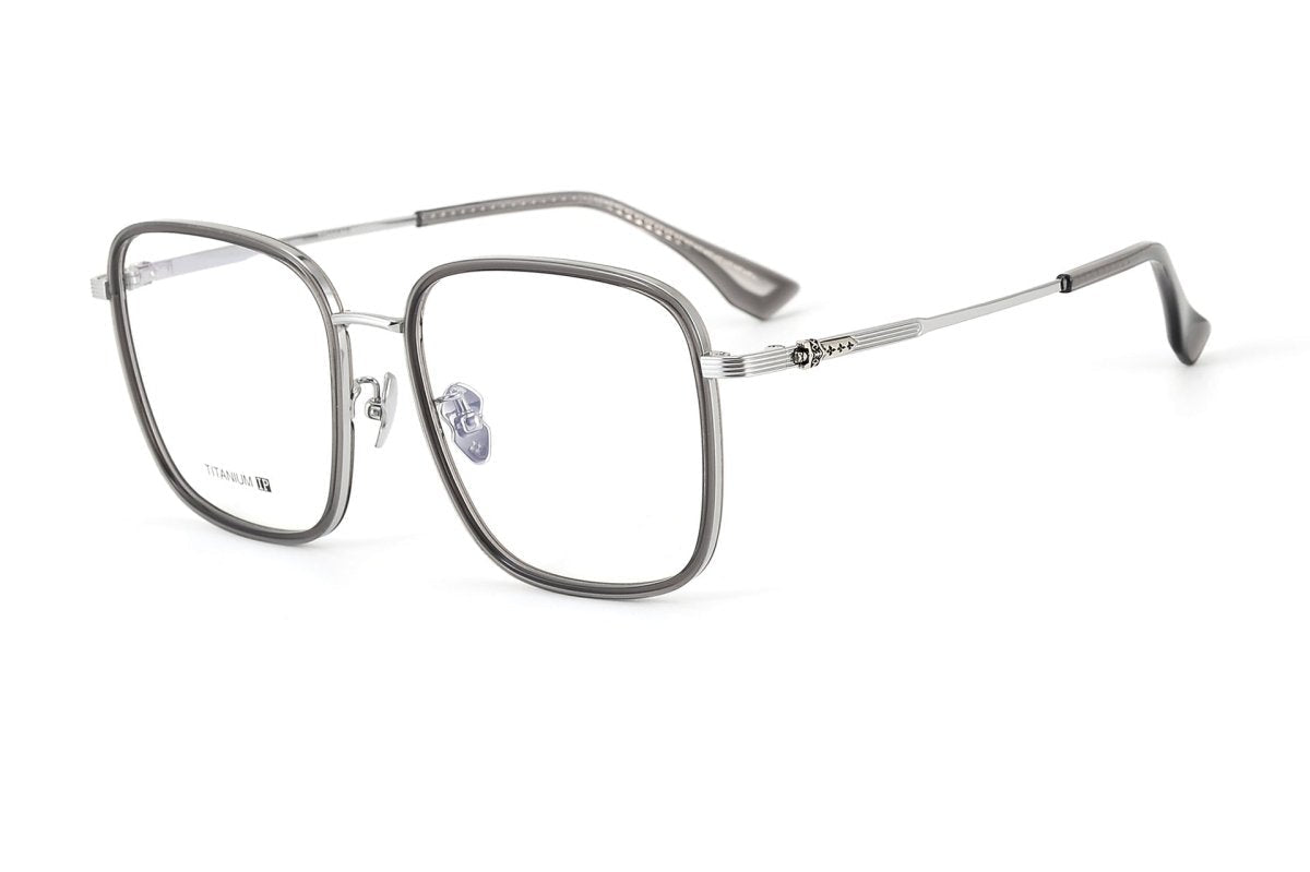 Chrome Hearts - Style Full Rim Titanium Glasses Square Eyeglasses Vintage Designer Optical Frame Prescription Glasses CH5520 - HP eyeglasses
