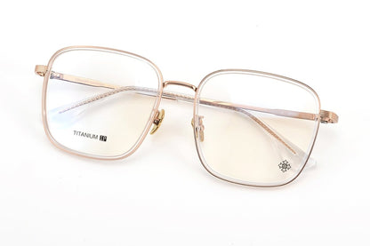 Chrome Hearts - Style Full Rim Titanium Glasses Square Eyeglasses Vintage Designer Optical Frame Prescription Glasses CH5520 - HP eyeglasses