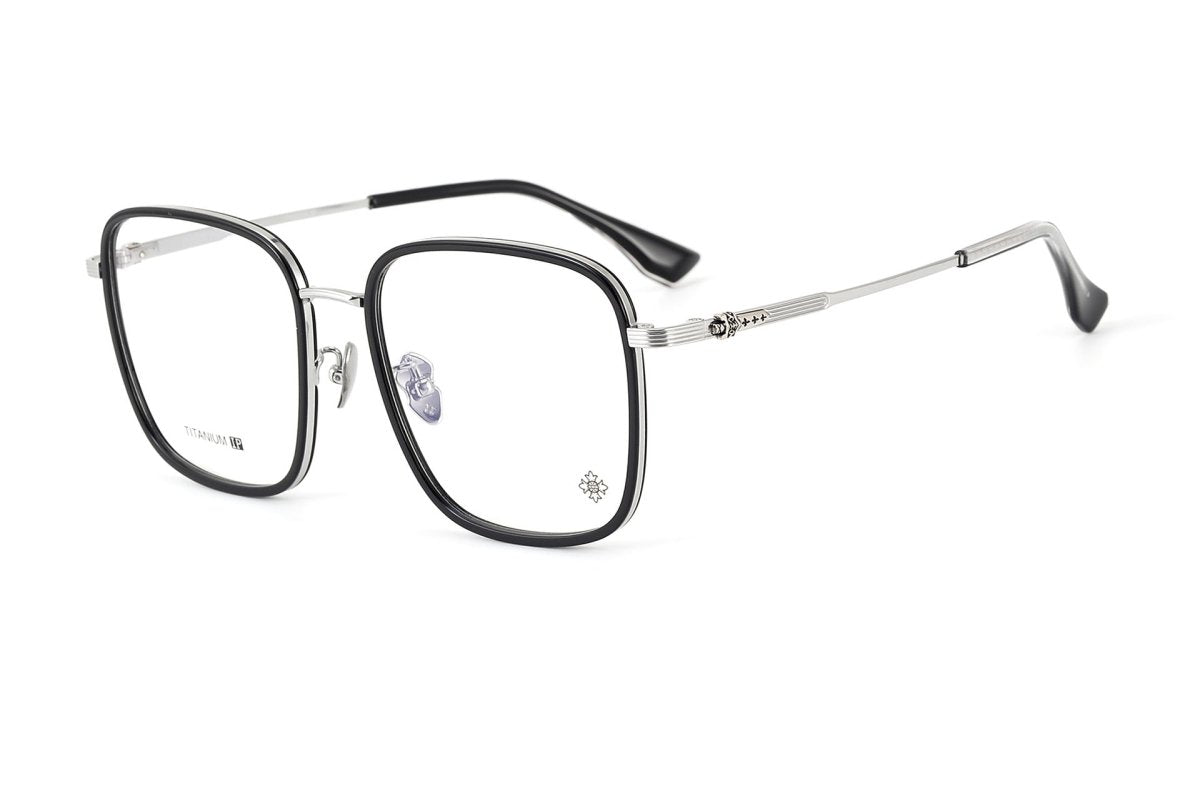 Chrome Hearts - Style Full Rim Titanium Glasses Square Eyeglasses Vintage Designer Optical Frame Prescription Glasses CH5520 - HP eyeglasses