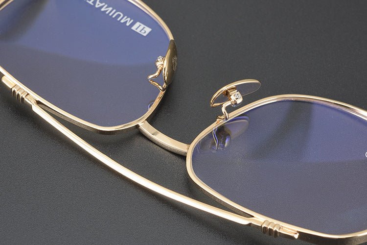 Chrome Hearts style Gothic Holy Dagger Aviator Glasses – Titanium Double Bridge Frame - CH8032 - HP eyeglasses